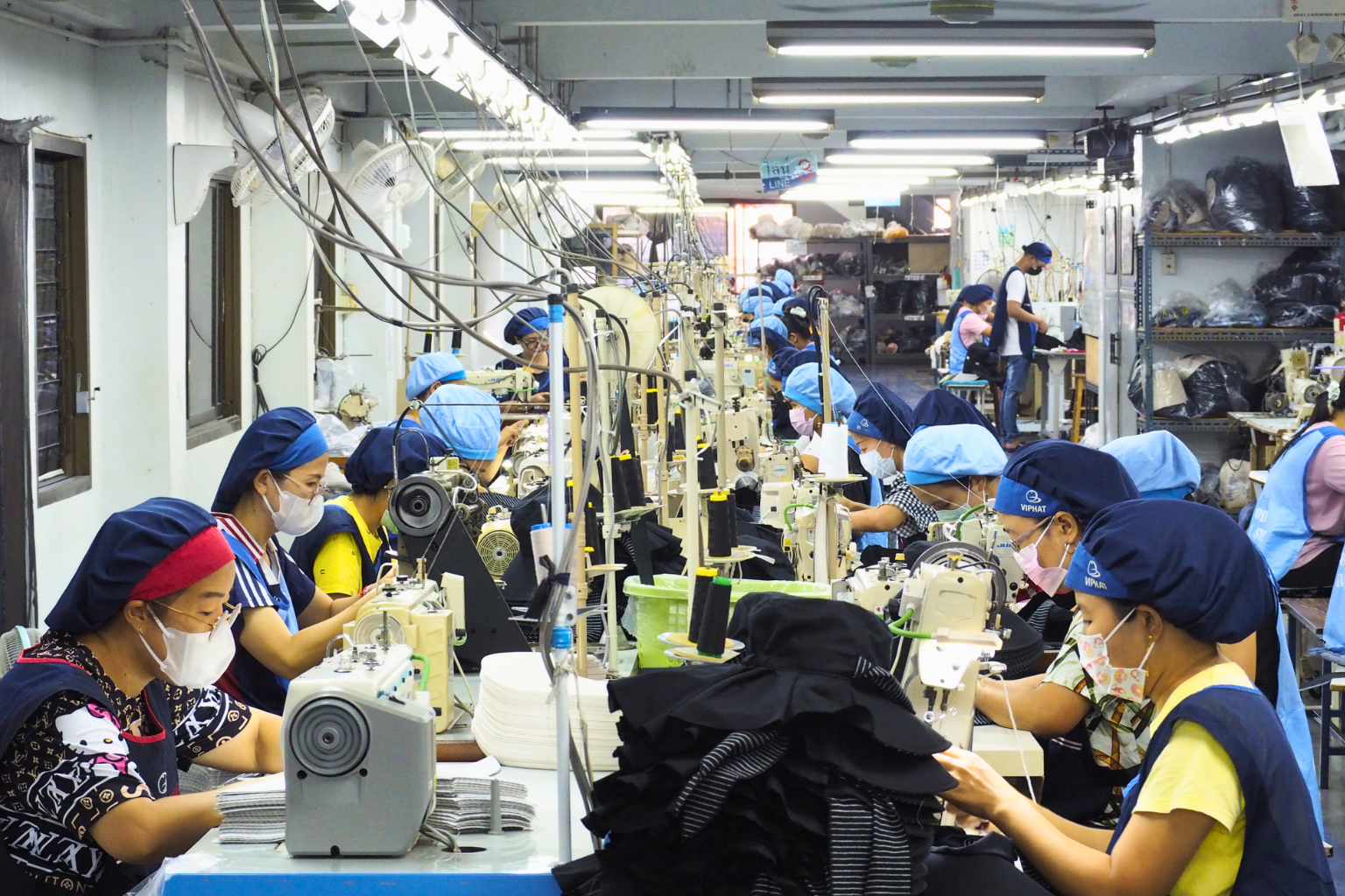 VIP HAT factory and hat production process