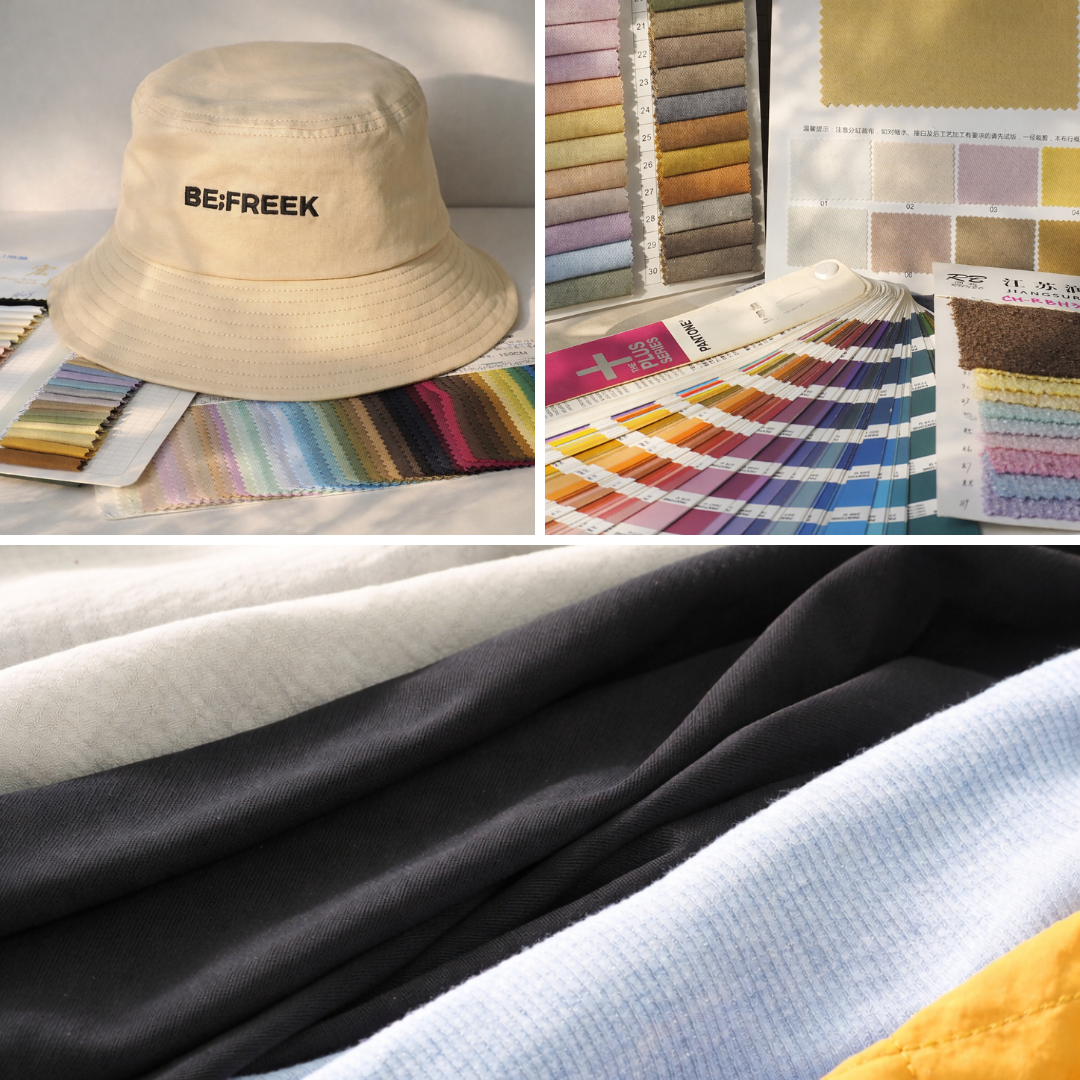 Premium-quality fabrics for caps and hats